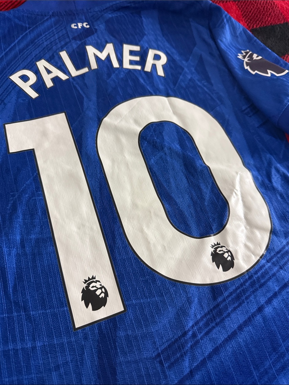 Chelsea FC #10 Cole Palmer 2025-26 Nike Premier League Home Player Jersey - Picture 8 of 9